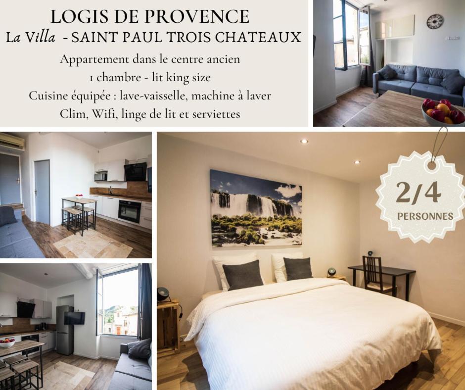 La Villa Tria Castella Saint-Paul-Trois-Châteaux Zewnętrze zdjęcie